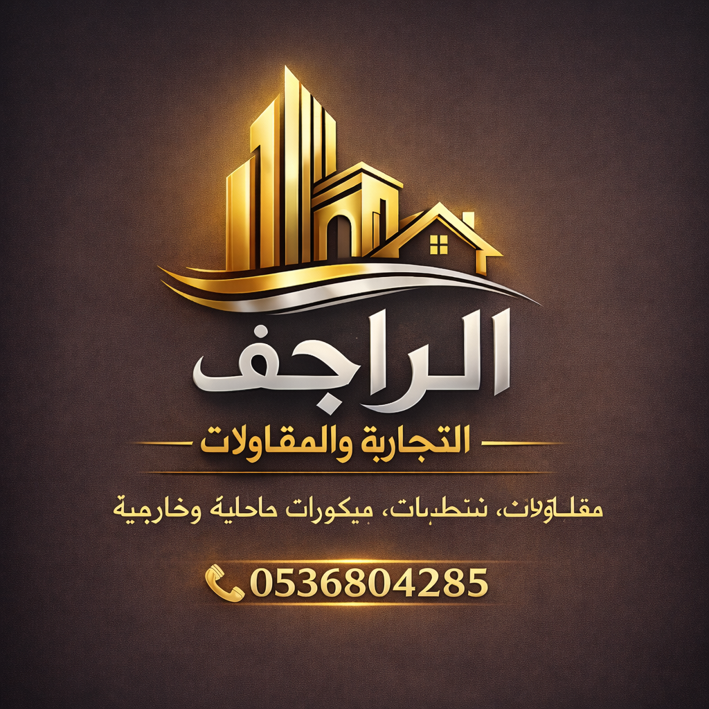 الهوية البصرية لمؤسسة الراجف