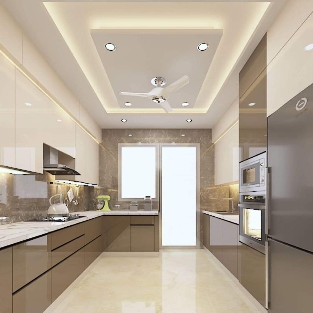 سقف مطبخ بتصميم متعدد المستويات